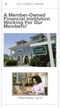 Mobile Screenshot of ecucreditunion.com